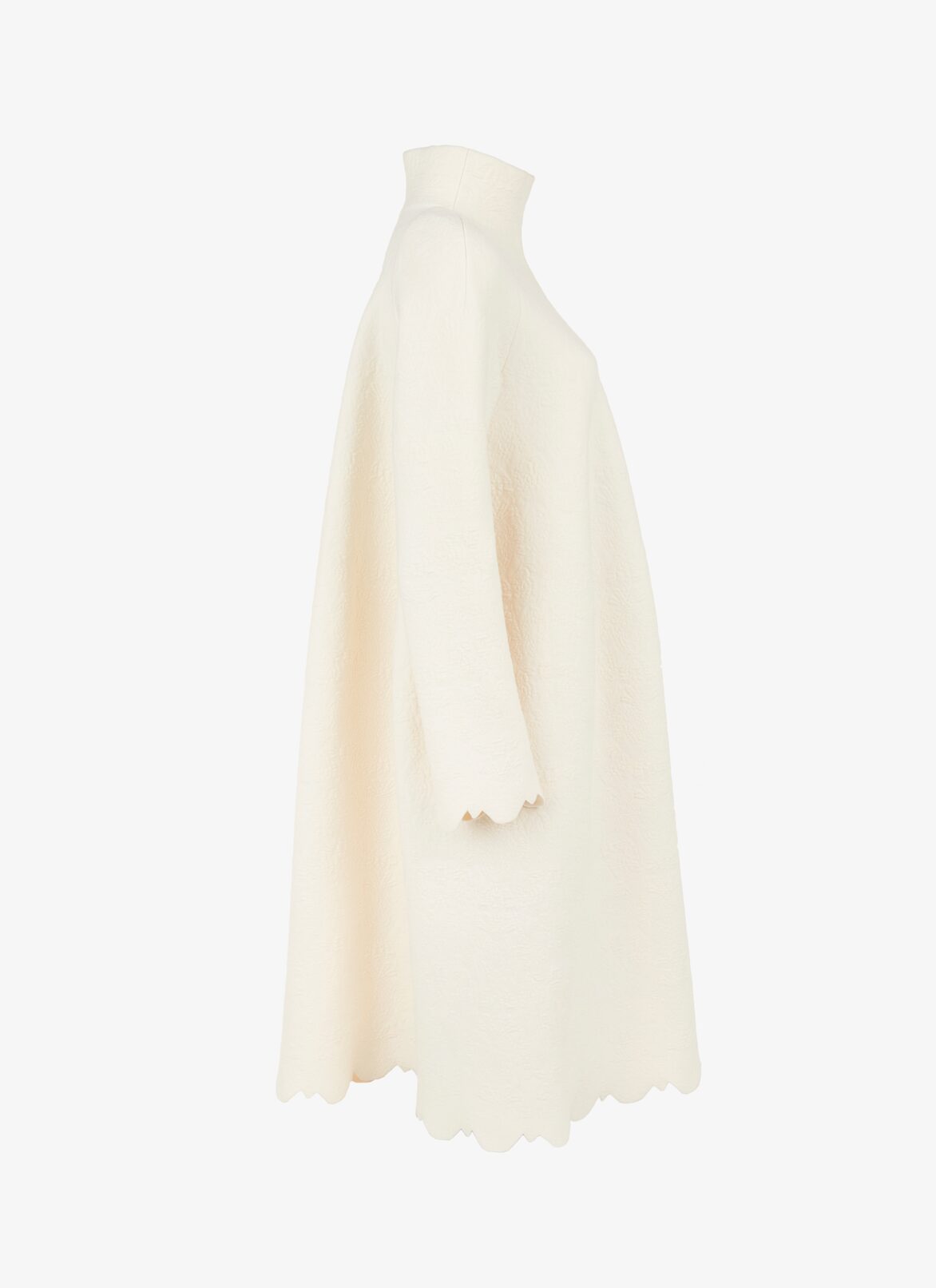 Knitted Coat ALAÏA WHITE KNITTED COAT